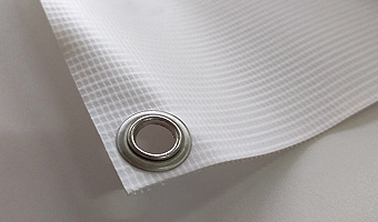 Печатной продукции баннер с люверсами